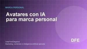 Imagen destacada sobre avatares con IA y marca personal