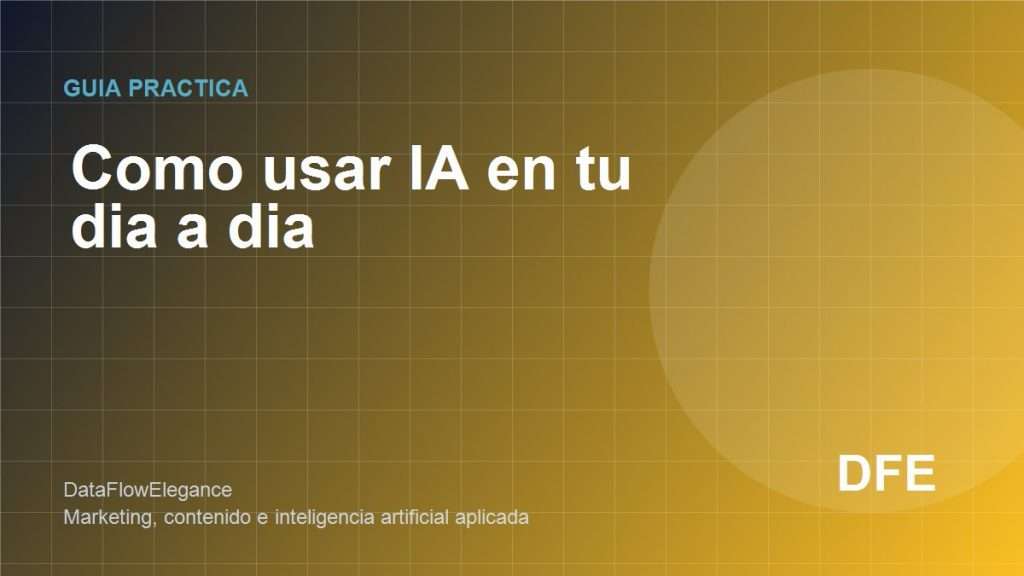 Imagen destacada sobre guia practica de inteligencia artificial