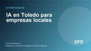 Imagen destacada sobre inteligencia artificial y automatizacion para empresas de Toledo